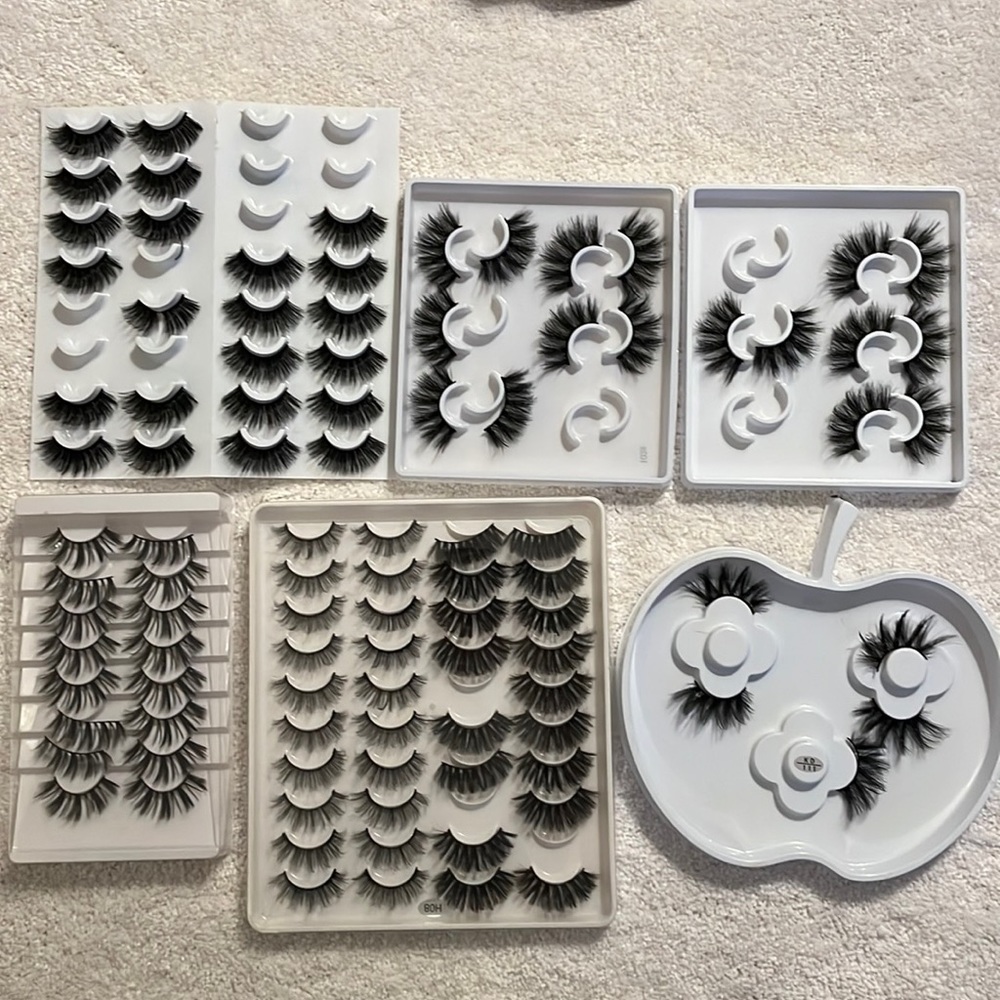 Whole package of lashes